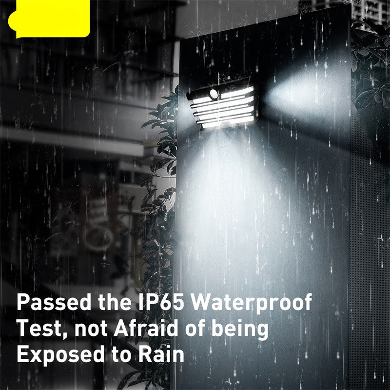 LED Solar Light Outdoor Motion Sensor Waterproof Solar Garden & Wall Lamp