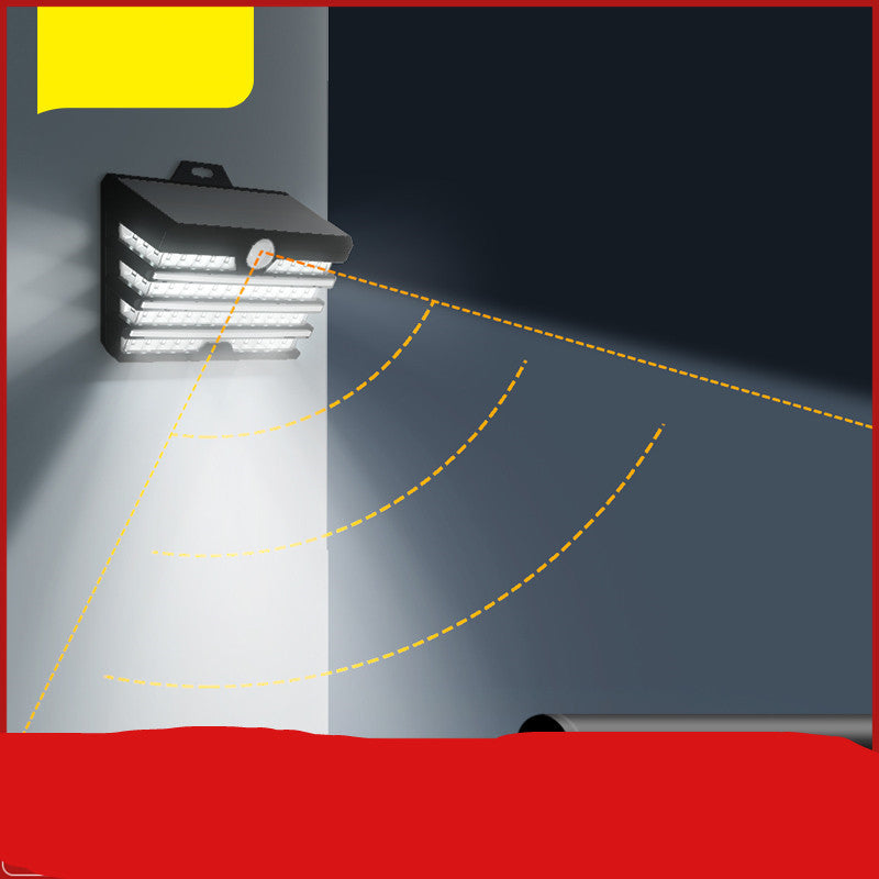 LED Solar Light Outdoor Motion Sensor Waterproof Solar Garden & Wall Lamp