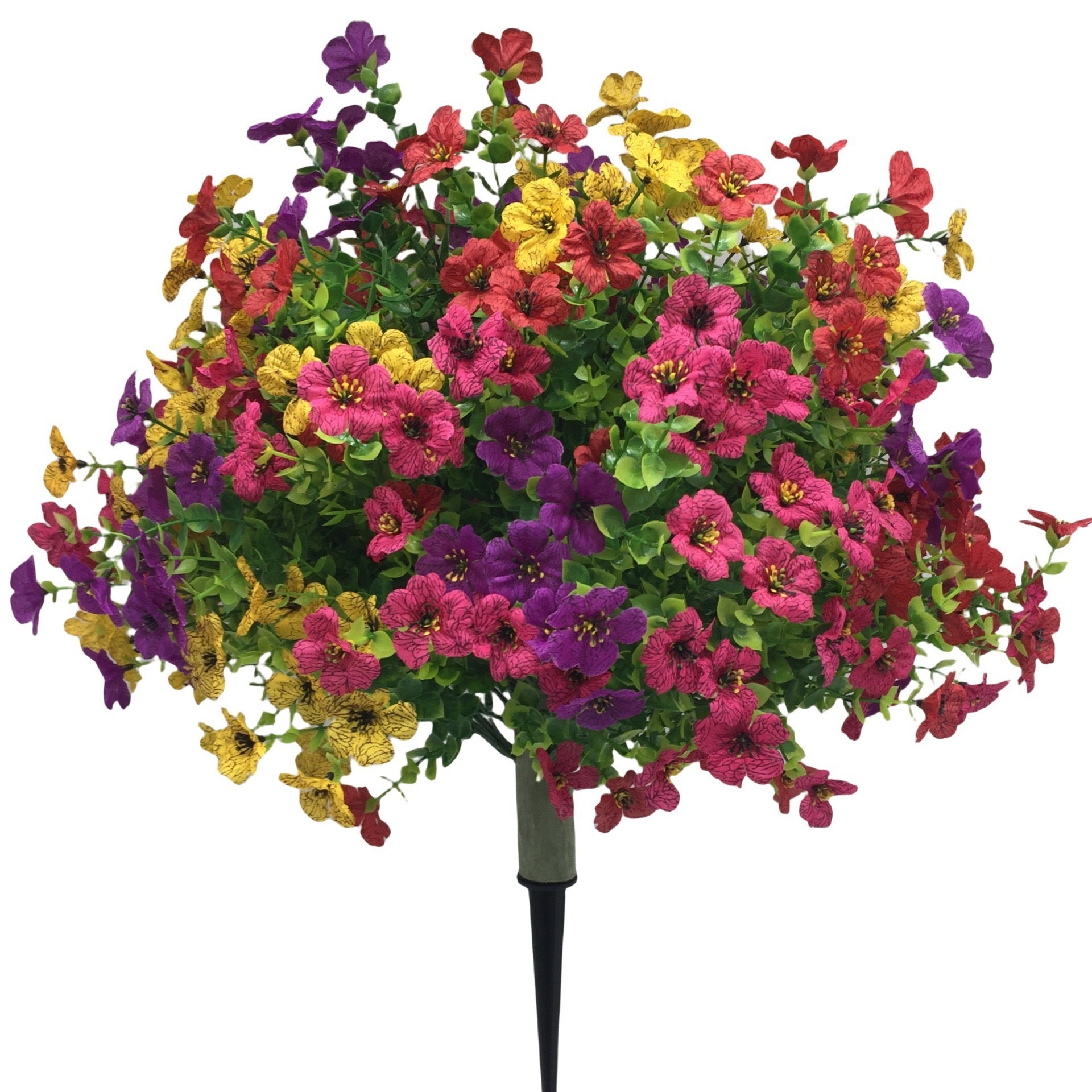 Eucalyptus Violet Flower Arrangement Green Plant Ornamental Flower