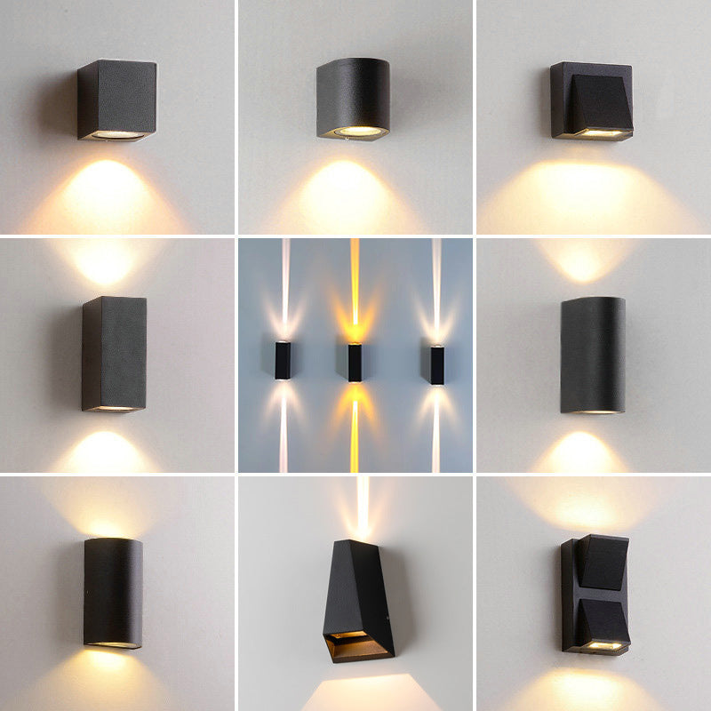 Modern Simple Outdoor Waterproof Led Wall Lamp