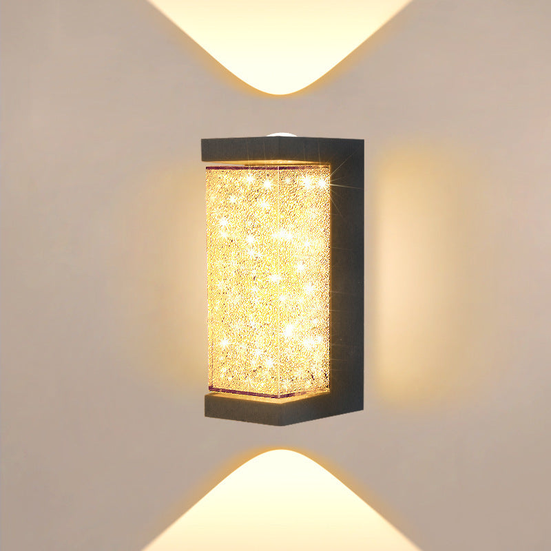 Indoor Crystal Wall Lamp Flashlight Modern Minimalist